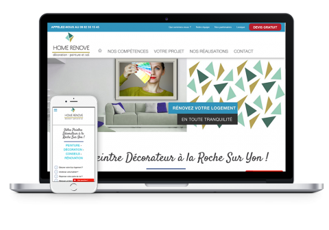 site internet Home Rénove