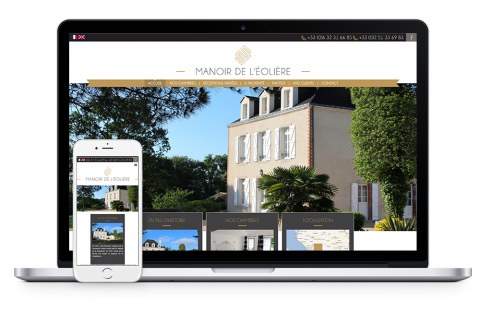 site internet manoir eoliere