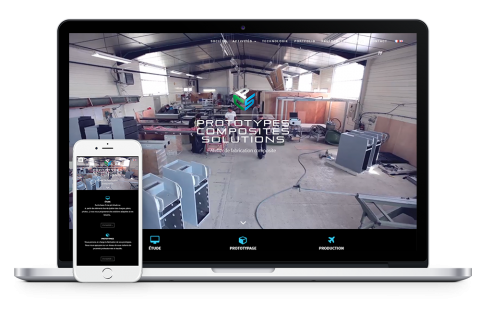 site internet prototypes composites solutions