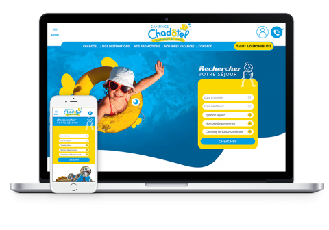 site internet chadotel