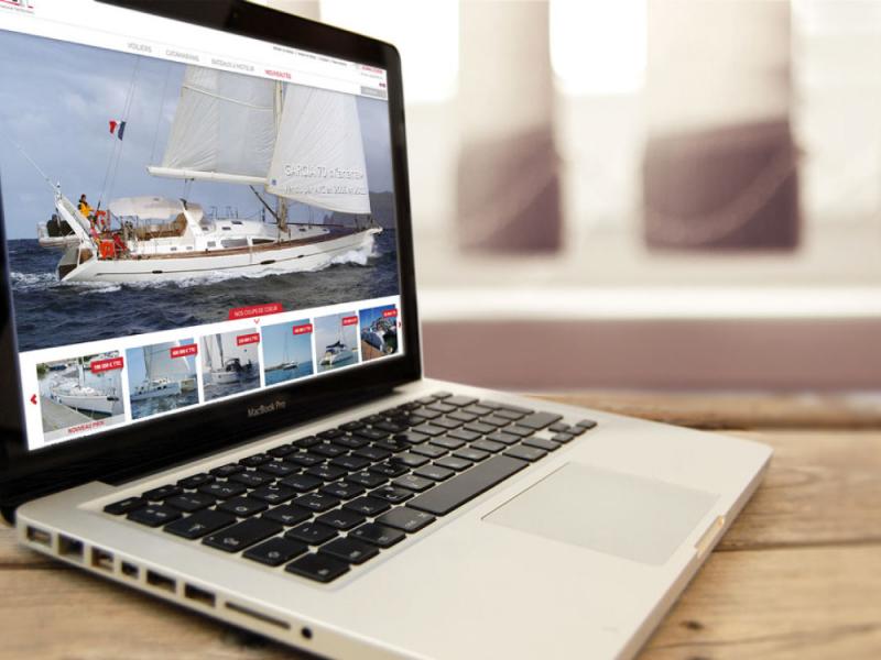 site internet AYC Yachtbrokers