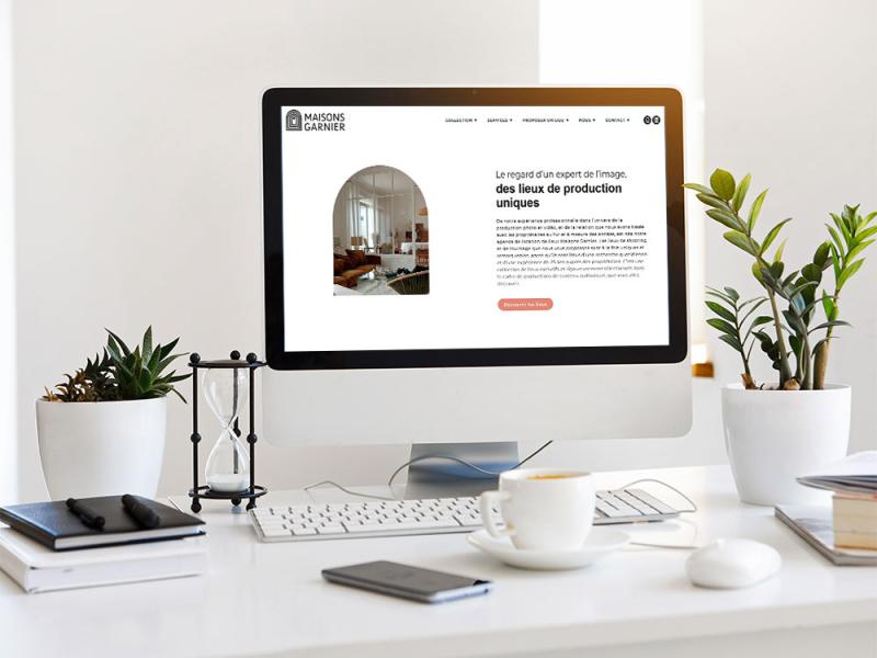site internet Maison Garnier