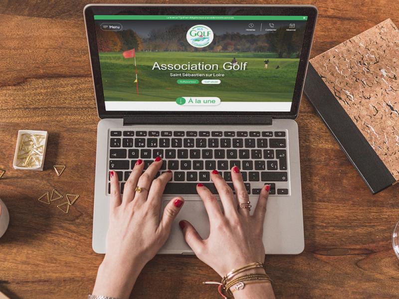 site internet association golf Saint Sébastien