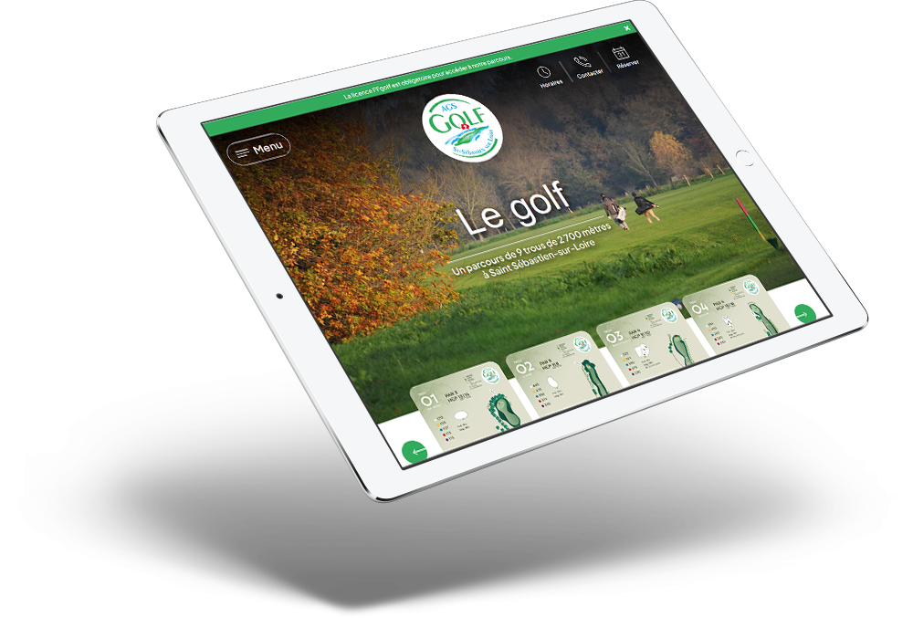 site internet association golf Saint Sebastien sur Loire