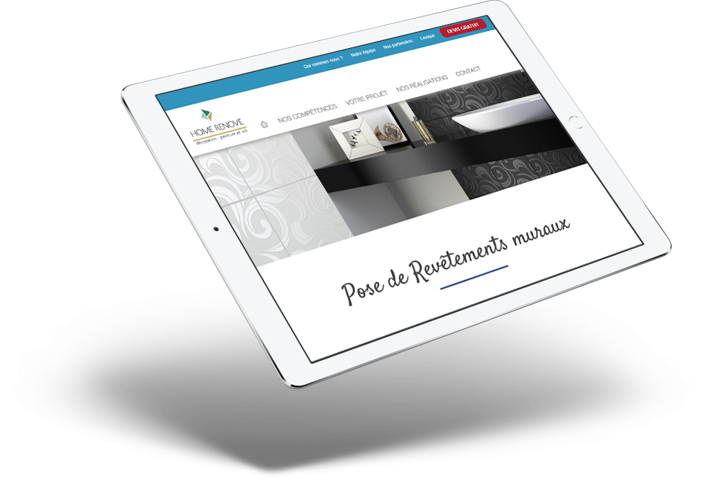site internet Home Rénove